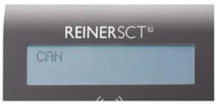 Reiner SCT CyberJack RFID Comfort - Display- und LED-Anzeige bei der PIN-Eingabe - 3