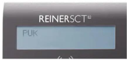 Reiner SCT CyberJack RFID Comfort - Display- und LED-Anzeige bei der PIN-Eingabe - 5