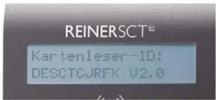 Reiner SCT CyberJack RFID Comfort - Reihenfolge der Displayanzeigen ohne geladener Applikation - 6