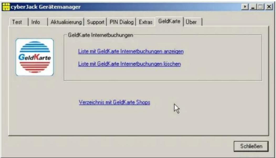 Reiner SCT CyberJack RFID Comfort - Registerkarte GeldKarte - 1