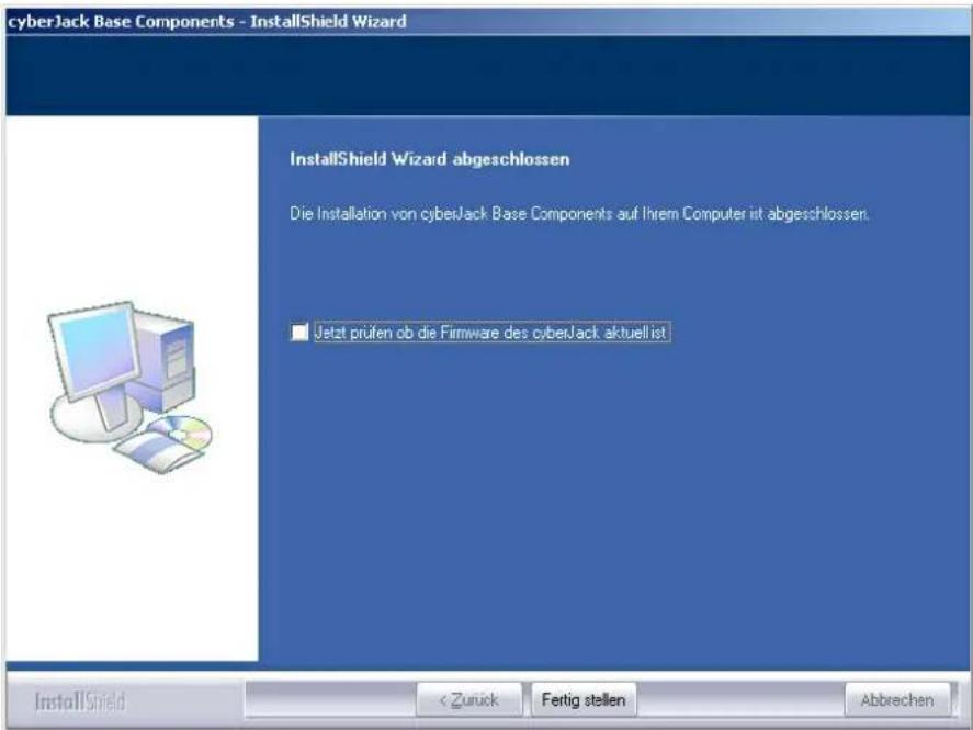 Reiner SCT CyberJack RFID Comfort - Installation der Softwarekomponente - 6