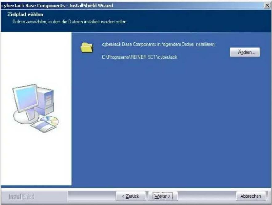 Reiner SCT CyberJack RFID Comfort - Installation der Softwarekomponente - 5