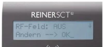 Reiner SCT CyberJack RFID Comfort - Ausschalten des RFID-Feldes - 3