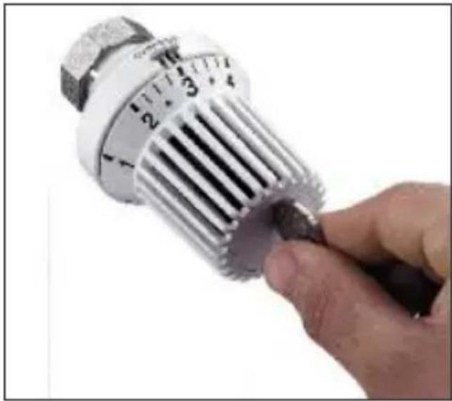 Oventrop Uni XHT - Einstellen Ihrer Wunschtemperatur - 1