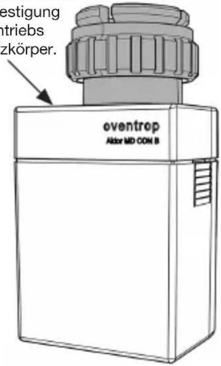 Oventrop R-Tronic RTF B - HINWEIS zur Display-Beleuchtung - 2