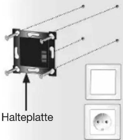 Oventrop R-Tronic RTF B - Wandmontage Halteplatte „R-Tronic RT B / RTF B“ (Batteriebetrieb) - 2