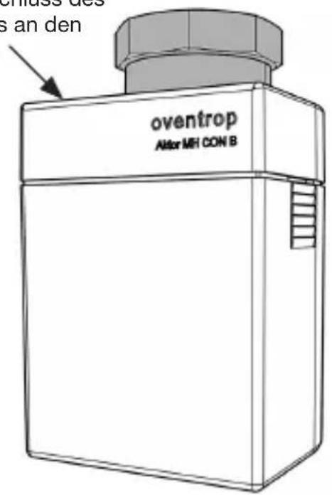 Oventrop R-Tronic RTF B - HINWEIS zur Display-Beleuchtung - 1