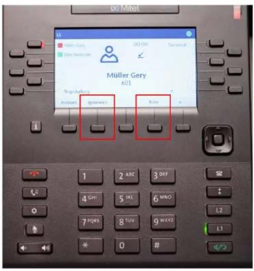 Mitel 6867i - Funktionen - 1
