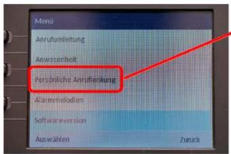 Mitel 6867i - Persönliche Anruflenkung - 1