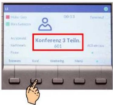 Mitel 6867i - Max. 6 Teilnehmer - 3