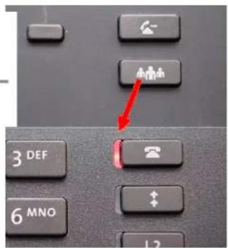 Mitel 6867i - Übersicht der LED - 2