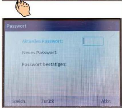 Mitel 6867i - Sperren > Passwort ändern / Telefon sperren - 2