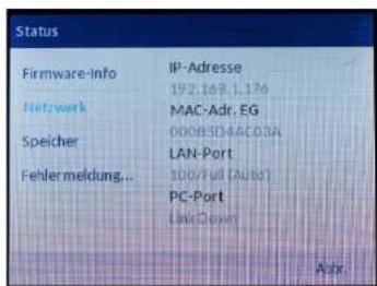 Mitel 6867i - Status - 5