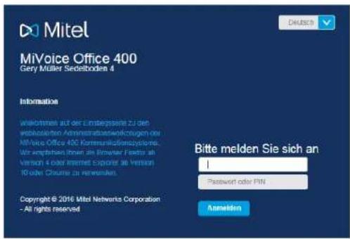 Mitel 6867i - Self Service Portal - 3