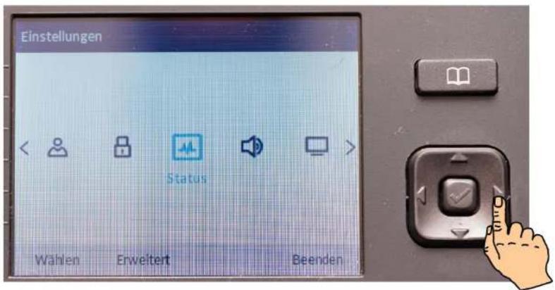 Mitel 6867i - Optionentaste Lokales\_Einstellungsmenü - 2