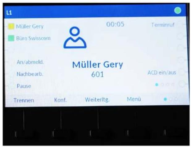Mitel 6867i - Rückruf - 2