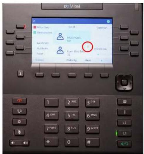 Mitel 6867i - Funktionen - 3