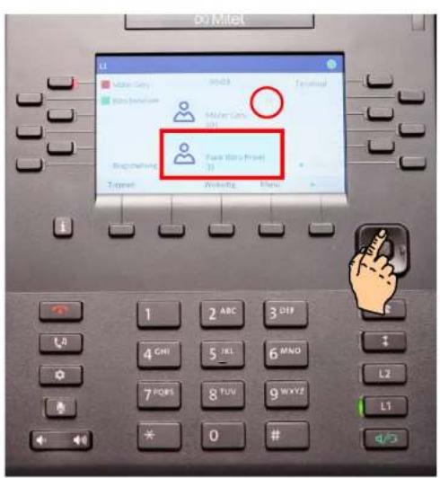 Mitel 6867i - Funktionen - 1
