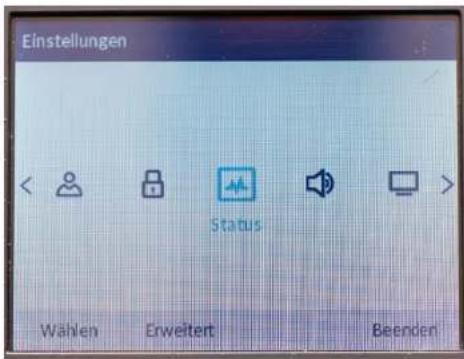 Mitel 6867i - Status - 1