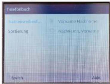 Mitel 6867i - Lokales Telefonbuch - 2