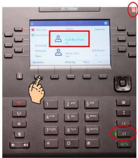 Mitel 6867i - Funktionen - 2