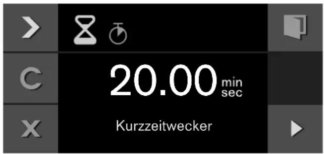 GAGGENAU BS474111E - Kurzzeitwecker einstellen - 1