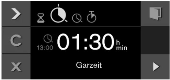 GAGGENAU BS474111E - Garzeit einstellen - 1