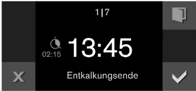 GAGGENAU BS475111E - Entkalkungsprogramm starten - 1