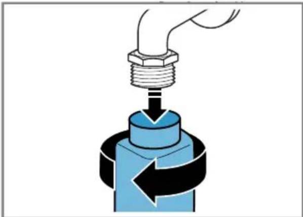 BOSCH WAJ28020 - Sieb am Wasserhahn reinigen - 1