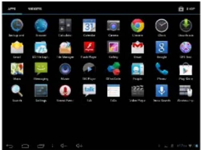Allview Viva H10HD - Hauptinterface - 3