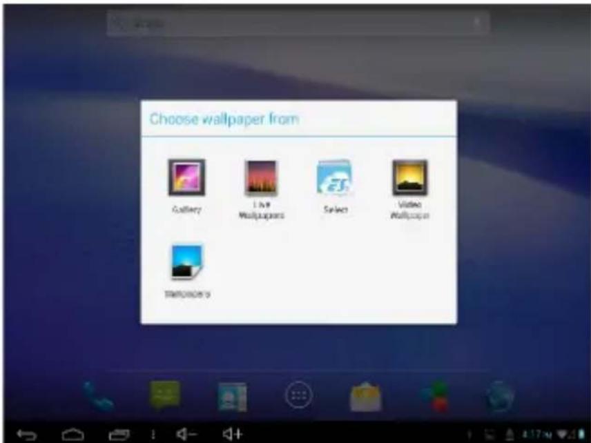 Allview Viva H10HD - Fő interfész - 2