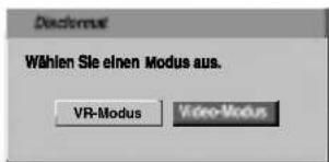 Declarant Wählen Sie einen Modus aus. VR-Modus Video-Modus