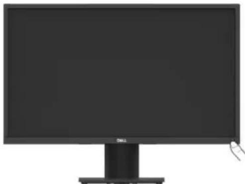 DELL E Series E1920H - Bildschirm einschalten - 1