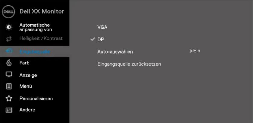 DELL E Series E1920H - Auto-anpassung wird durchgeführt - 2