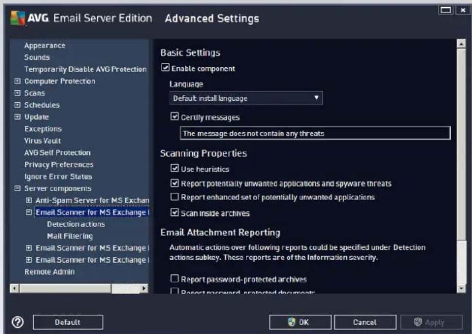 AVG Email Server Edition (2016) - Email Scanner for MS Exchange (routing TA) - 1