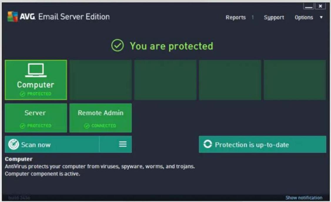 AVG Email Server Edition (2016) - After Installation - 1