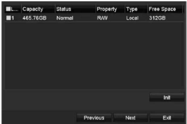 HiLook NVR-108H-D - Using Wizard for Basic Configuration - 5