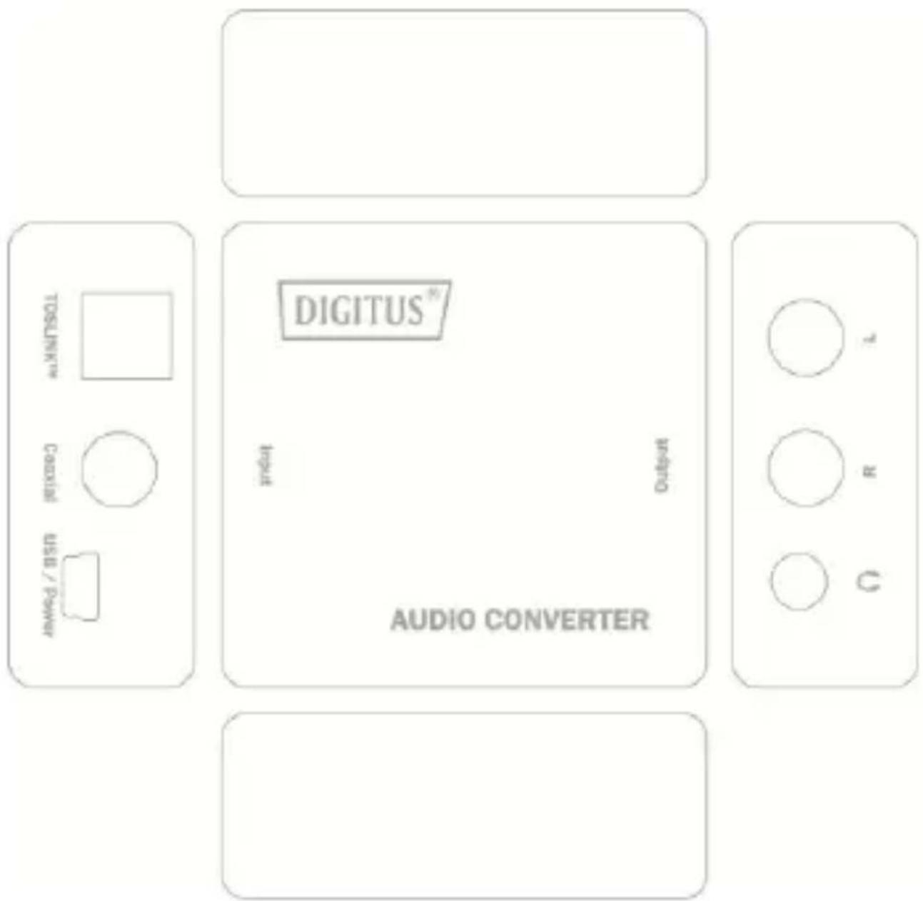 Digitus DS-40138 - Beschreibung der Vorderseite - 1