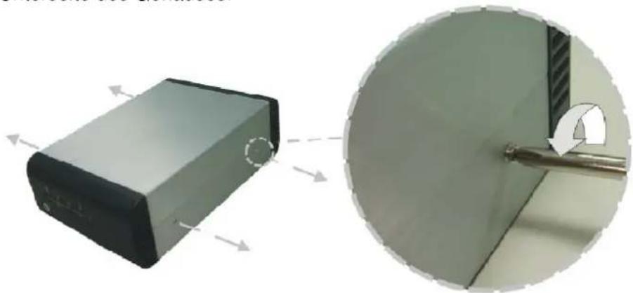 Allnet ALL6260 - Harddisk (HDD) Installation - 2