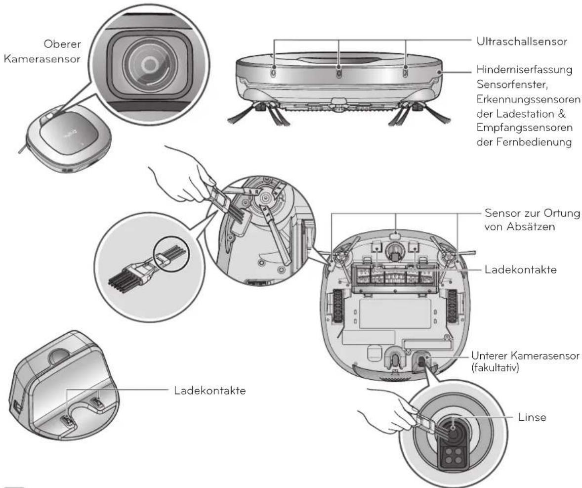 LG VRE705RRC - REINIGUNG DER BÜRSTE - 10