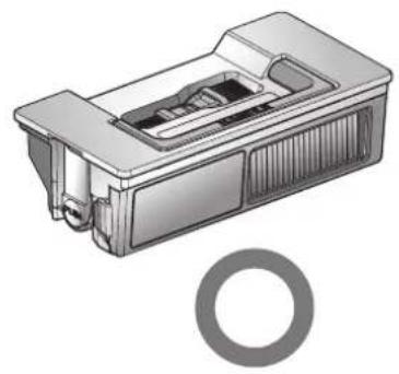 LG VRE705RRC - Beim Erhalt der Sprachnachricht, "Bitte prüfen, ob der Staubbehälter und der Filter richtig eingesetzt sind." - 3