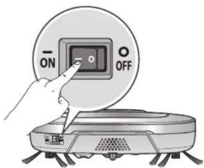 LG VRE705RRC - Hauptstromversorgung einschalten - 1