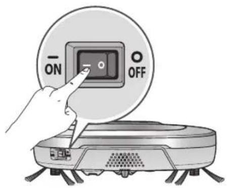 LG HomBot 3.0 VR6260LVM - Hauptstromversorgung einschalten - 1