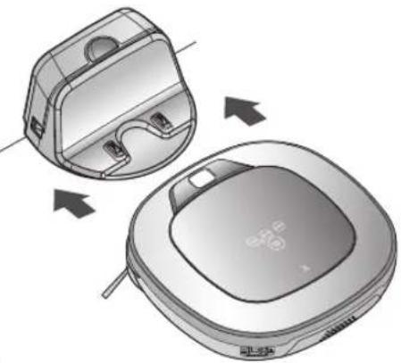 LG HomBot 3.0 VR6260LVM - Automatisches Aufladen - 1