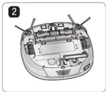 LG HomBot 3.0 VR6260LVM - De/- Montage der Batterie - 3