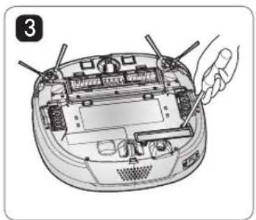 LG HomBot 3.0 VR6260LVM - De/- Montage der Batterie - 5