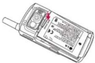 LG V9000 - Install the battery. - 2