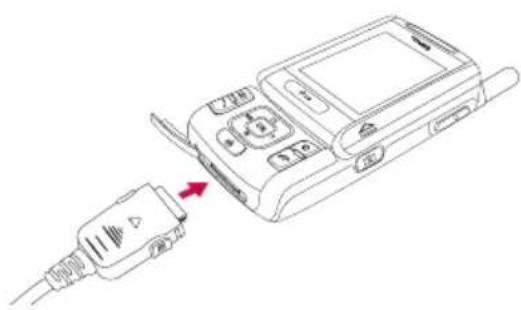 LG V9000 - Charging the battery - 1