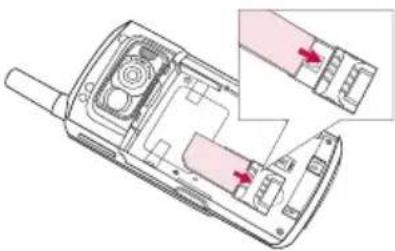 LG V9000 - Install the SIM card. - 1