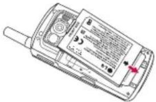 LG V9000 - Install the battery. - 1